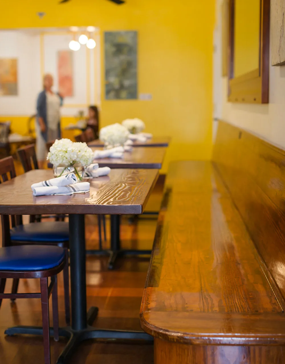 The Cafe at The Inn seating area in Benicia, California